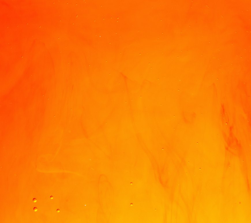 Orange watercolor