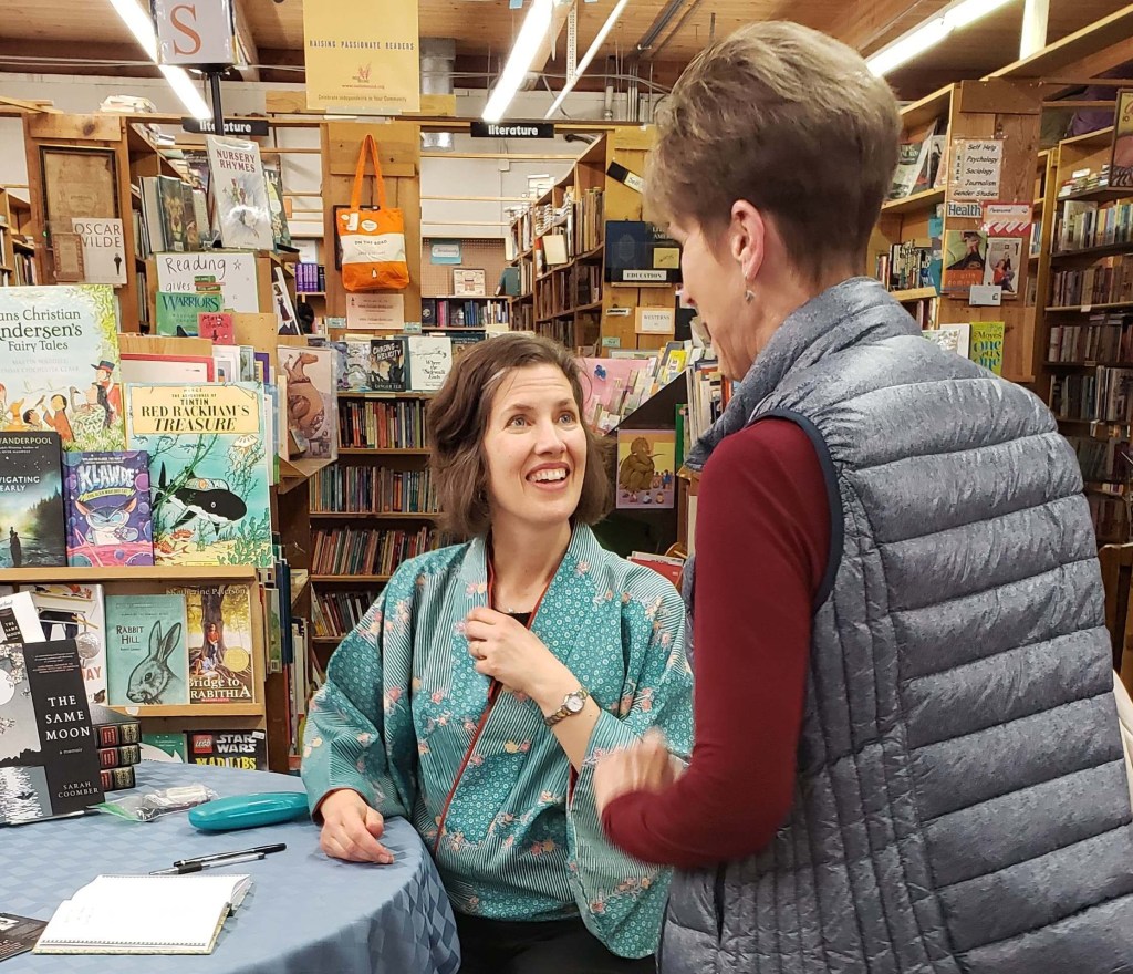 Book signing at Vintage Books, Vancouver, WA