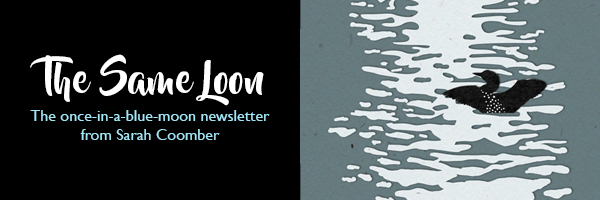 The Same Loon newsletter header