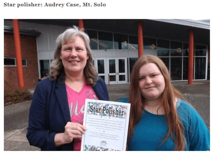 Star Polisher teacher with student